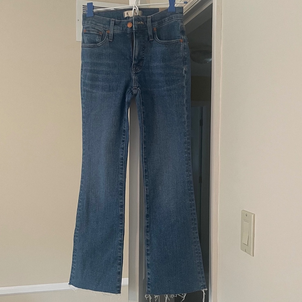 Madewell Kick Crop Jeans NWT size 23